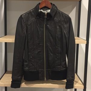 Mackage leather jacket